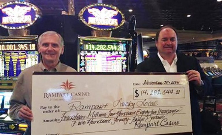 Rampart Casino jackpot winner
